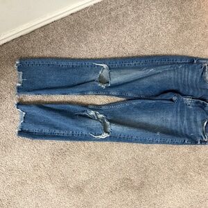 & denim girlfriend jeans size 28